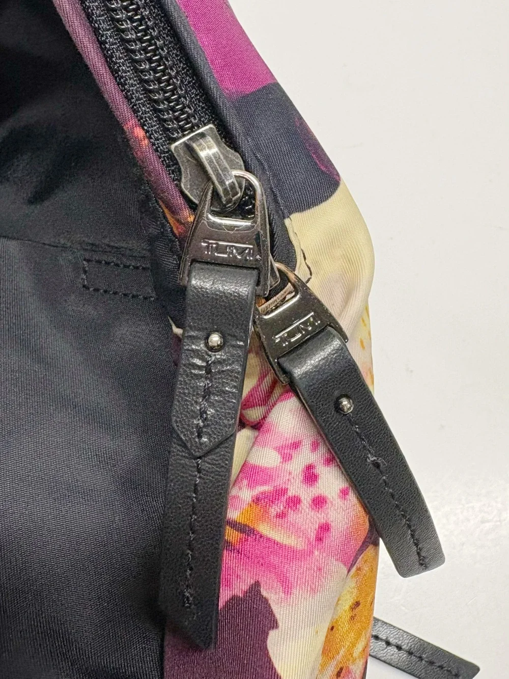 Tumi Floral Plum and Cream Women's Backpack